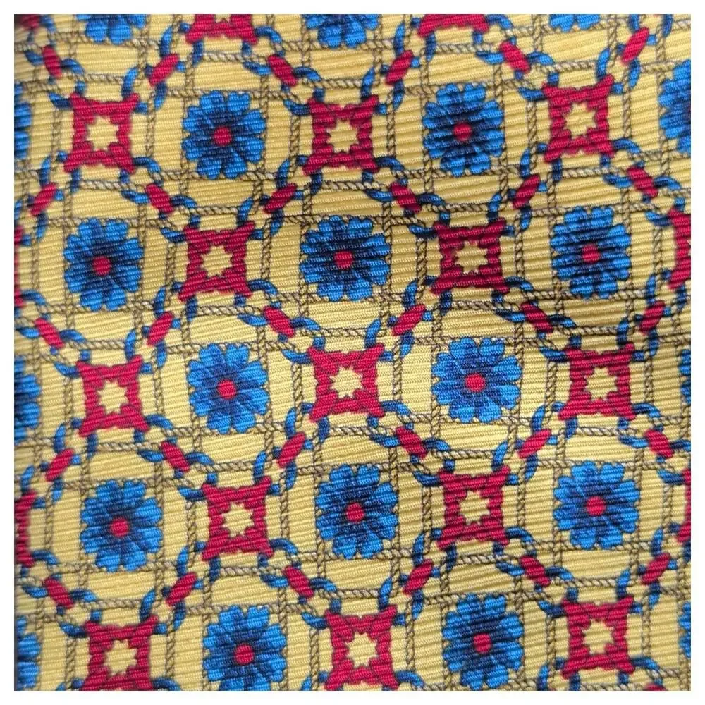 Henri Christiaan Tie Lot of 2 Silk Geometric‎ Pattern Paris British Designer